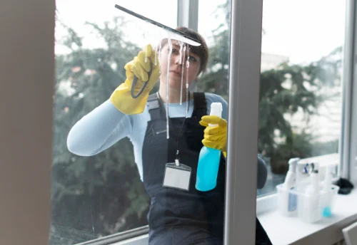 Nettoyage de vitres intérieures et extérieures à l'Étang-la-Ville